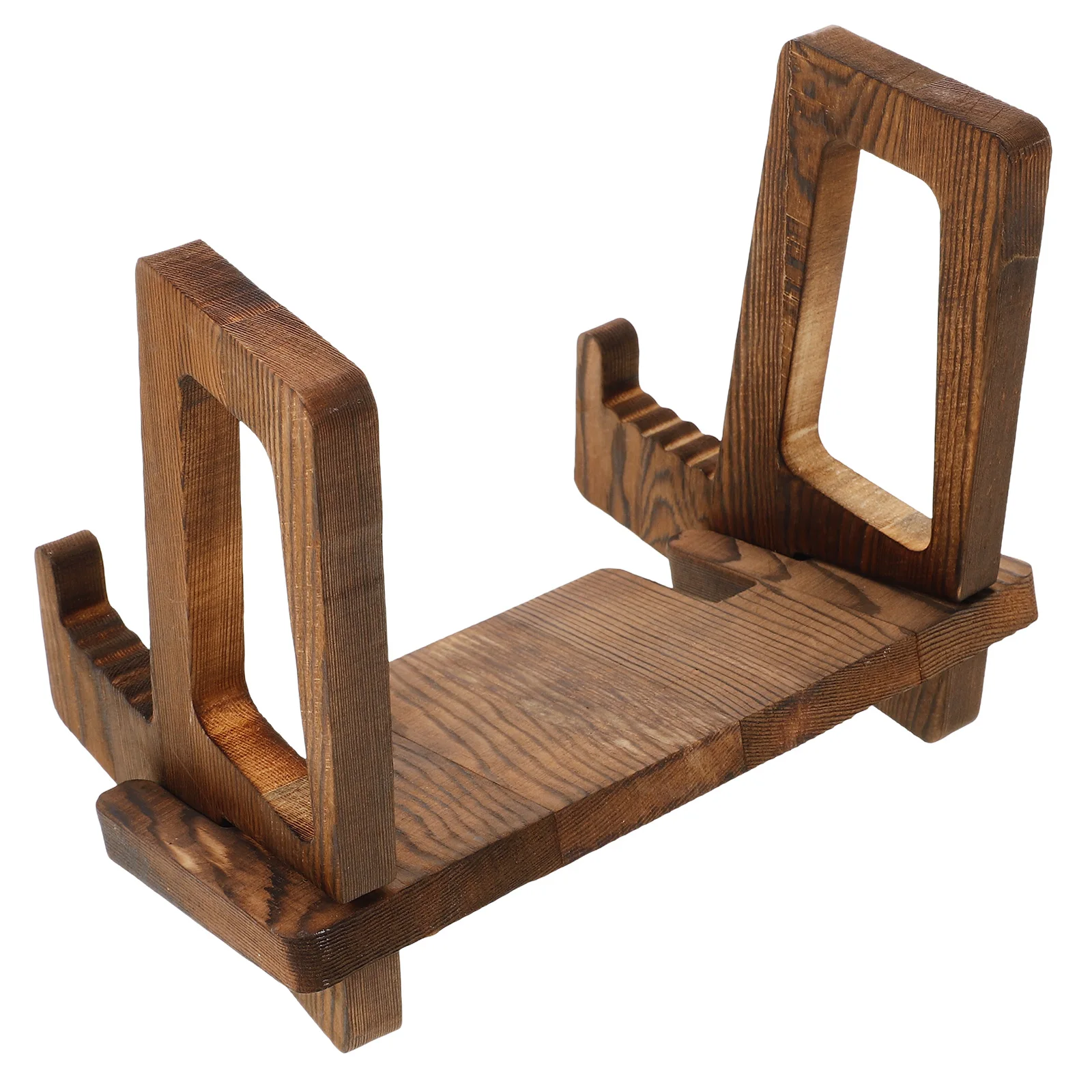 

Wooden Recipe Kitchen Reading Rack Holder Book Shelf Desk Practical s Display Storage Solution Fits Books Tablets Pictures