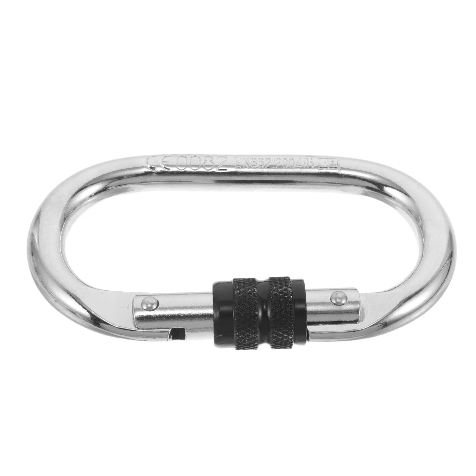 

Climbing Main Ring High Load Durable Steel OShaped Antislip Outdoor Carabiner Clip Sports Gear Rigging Safety