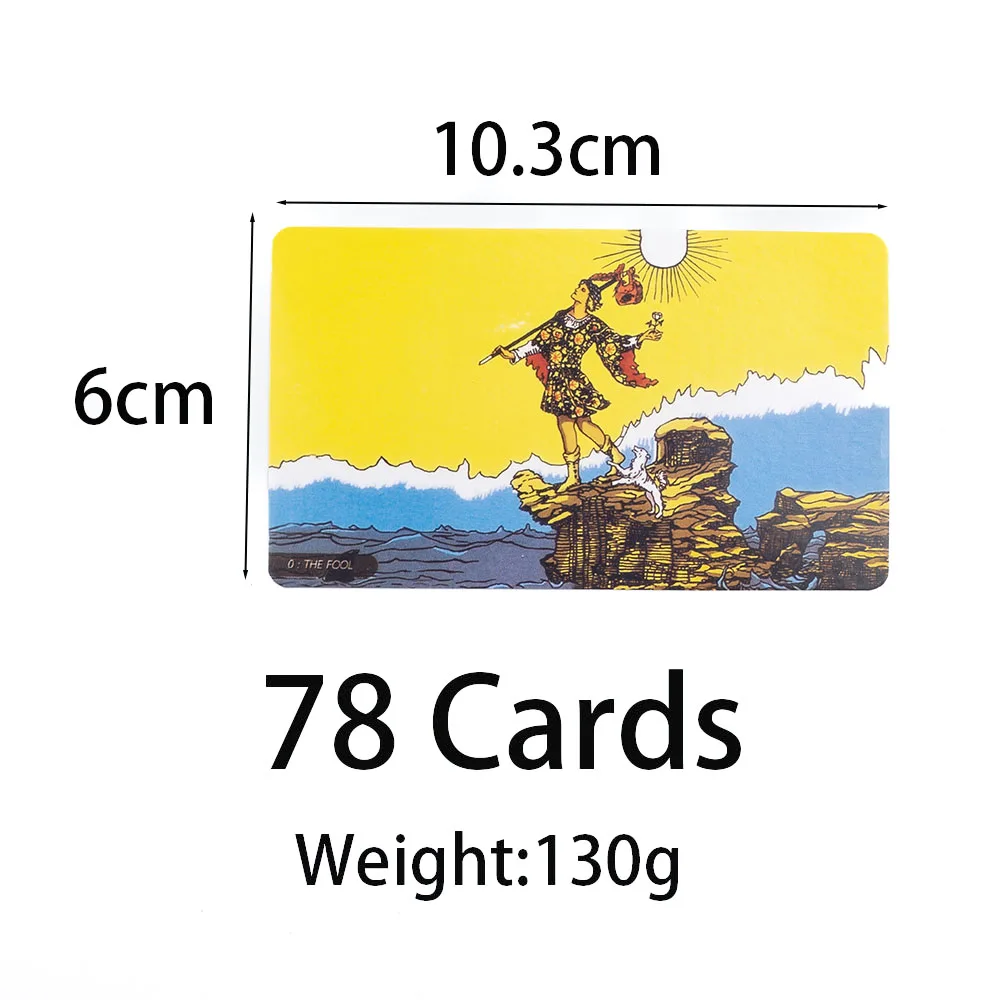 Rws Panorama Brettspiel 78pcs Tarot karten enthalten Weitwinkel objektiv zeigen Ihnen neue Perspektive von rws – Detail 1
