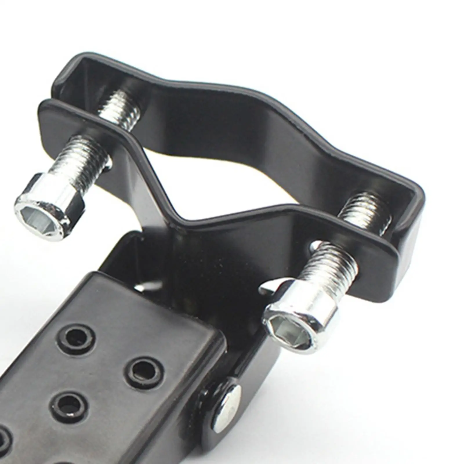 Motorbike Motorcycle Foot Pegs Pedals Universal 25-30mm Folding, Durable Material High Reliability image 5