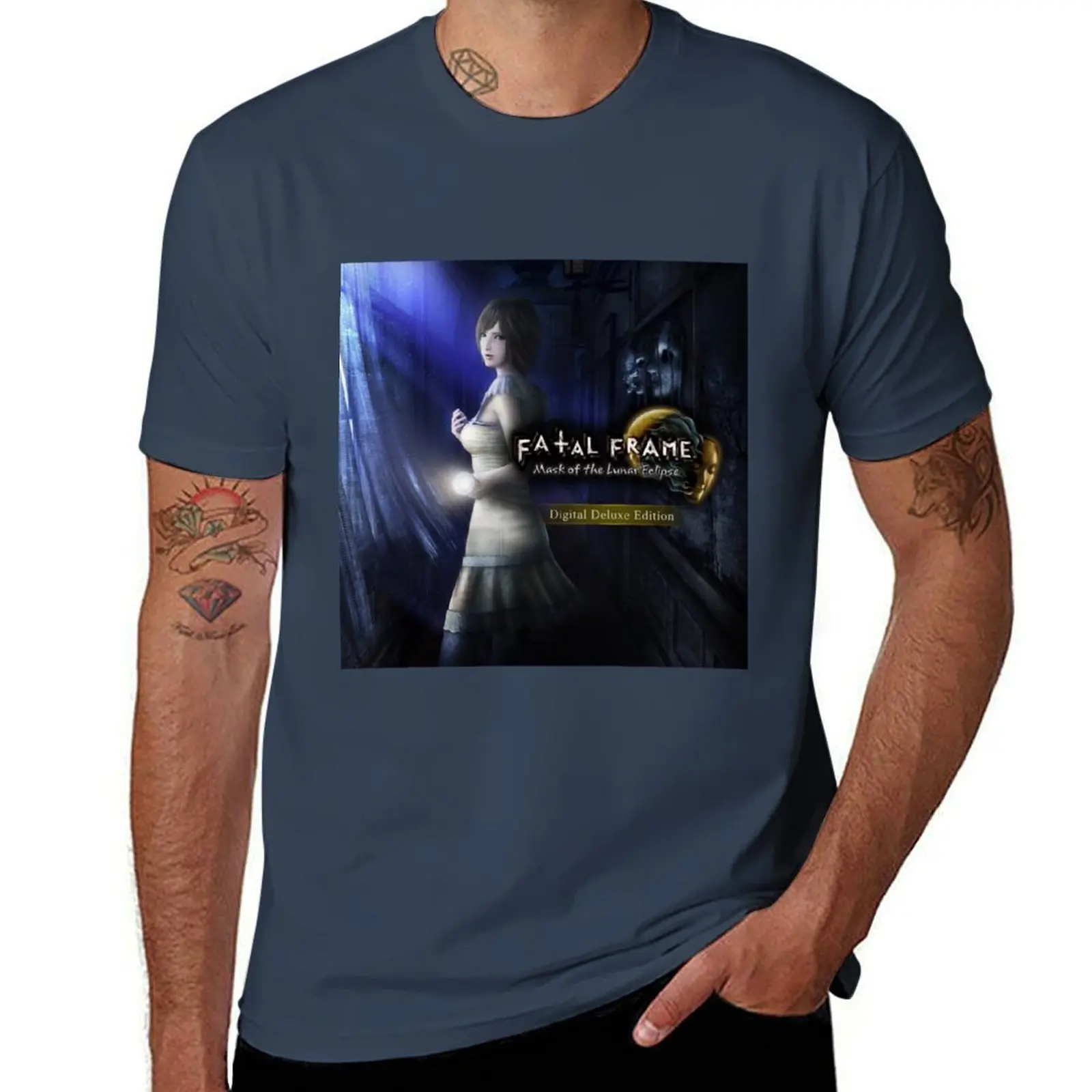 

Fatal Lunar of the Mask Eclipse Frame: T-Shirt Soft Durable Cotton T-Shirt