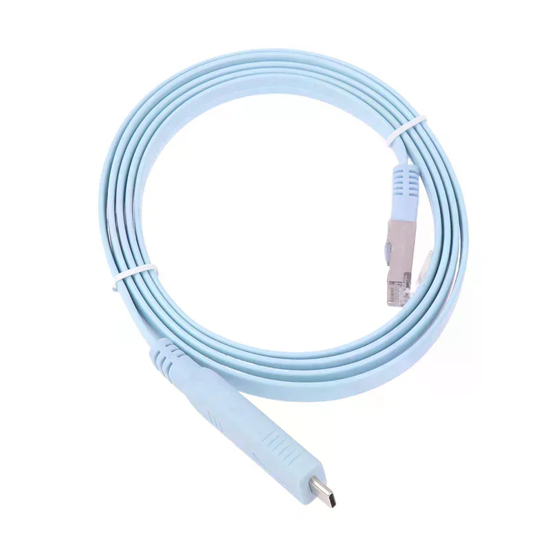 Usb C To Rj45 Console Cable Rs232 Serial Adapter For Router Rj 45 Data Converter Type-C Switch Control Cables 1.5m