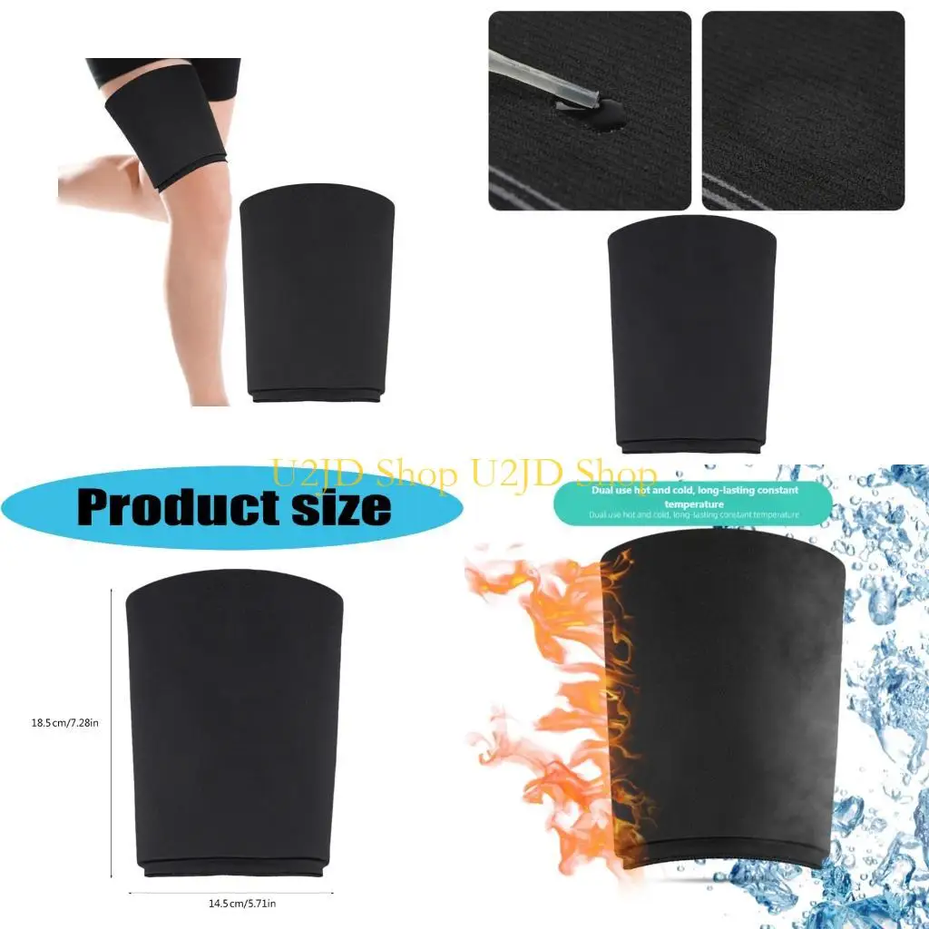 

U2JD Multipurpose Knee Compression Sleeve With Ergonomic Design Leg Bandages