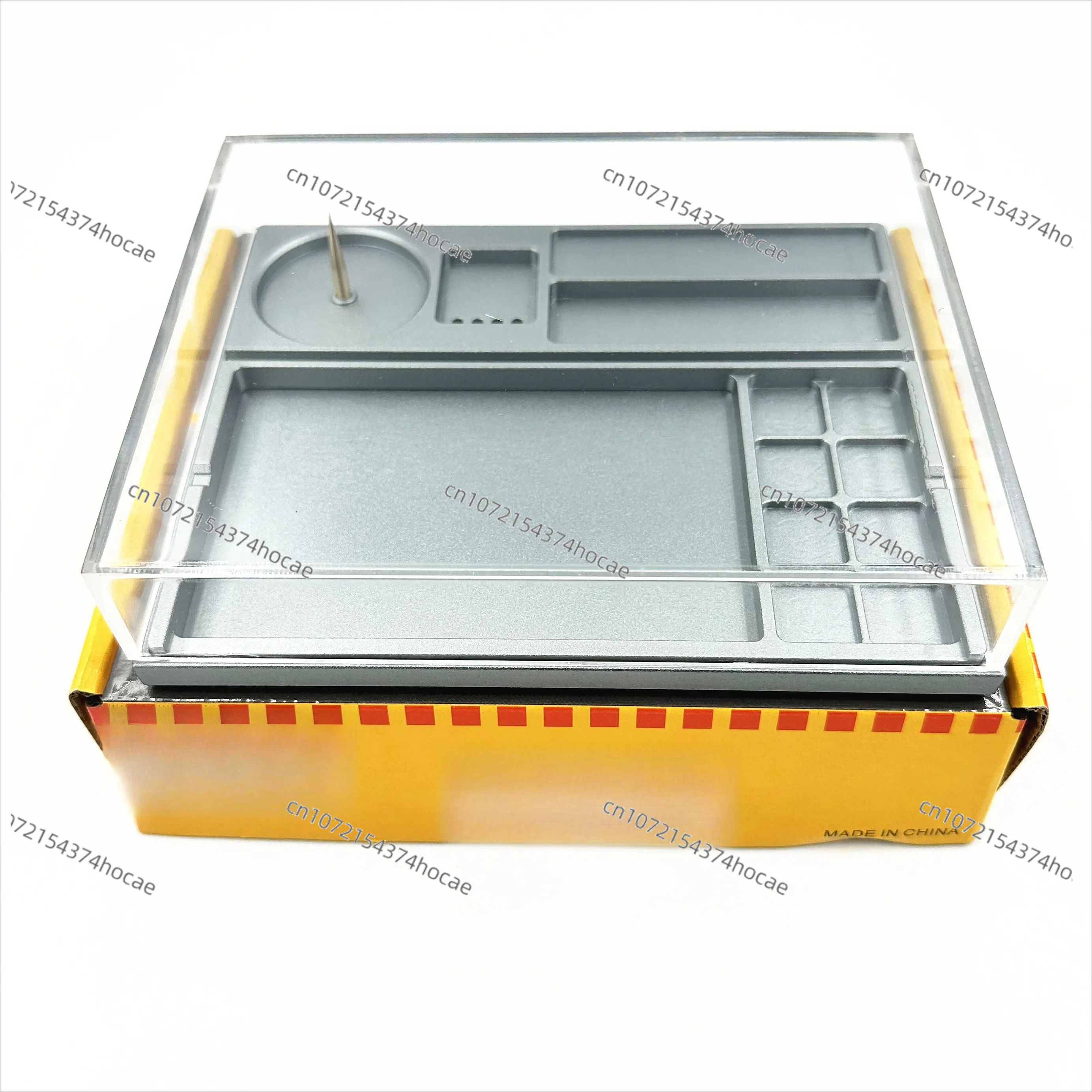 Watch Repair Tool Multifunctional Parts Box Dust Cover Can Be Used To Place Watch Balance Wheels and Watch Parts