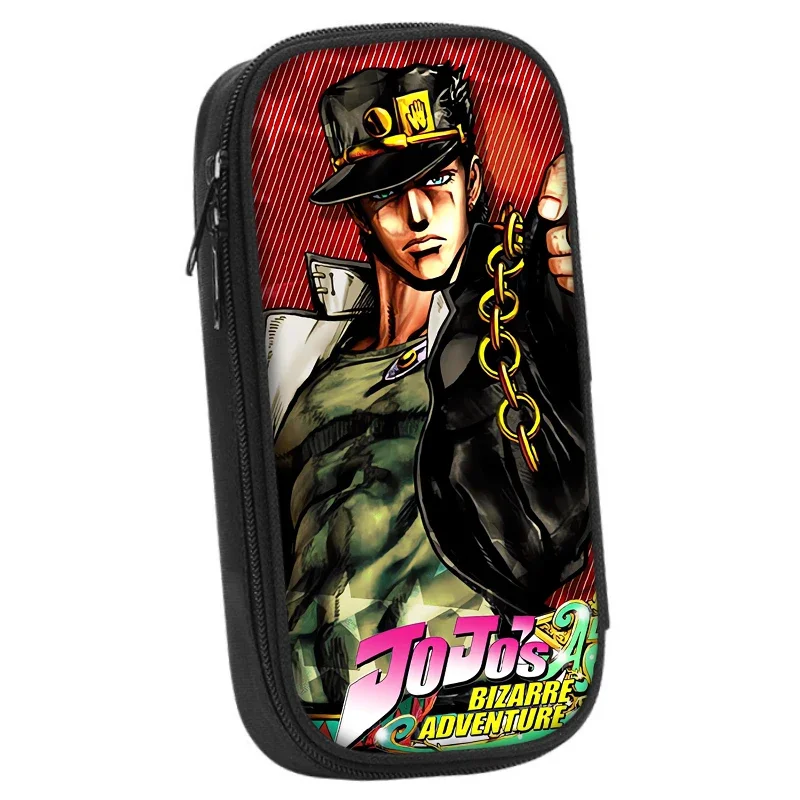 21cm X 10cm Joseph Joestar Cool Customized Large-capacity Stationery Pencil Case for Popular Anime Two-dimensional Peripheral