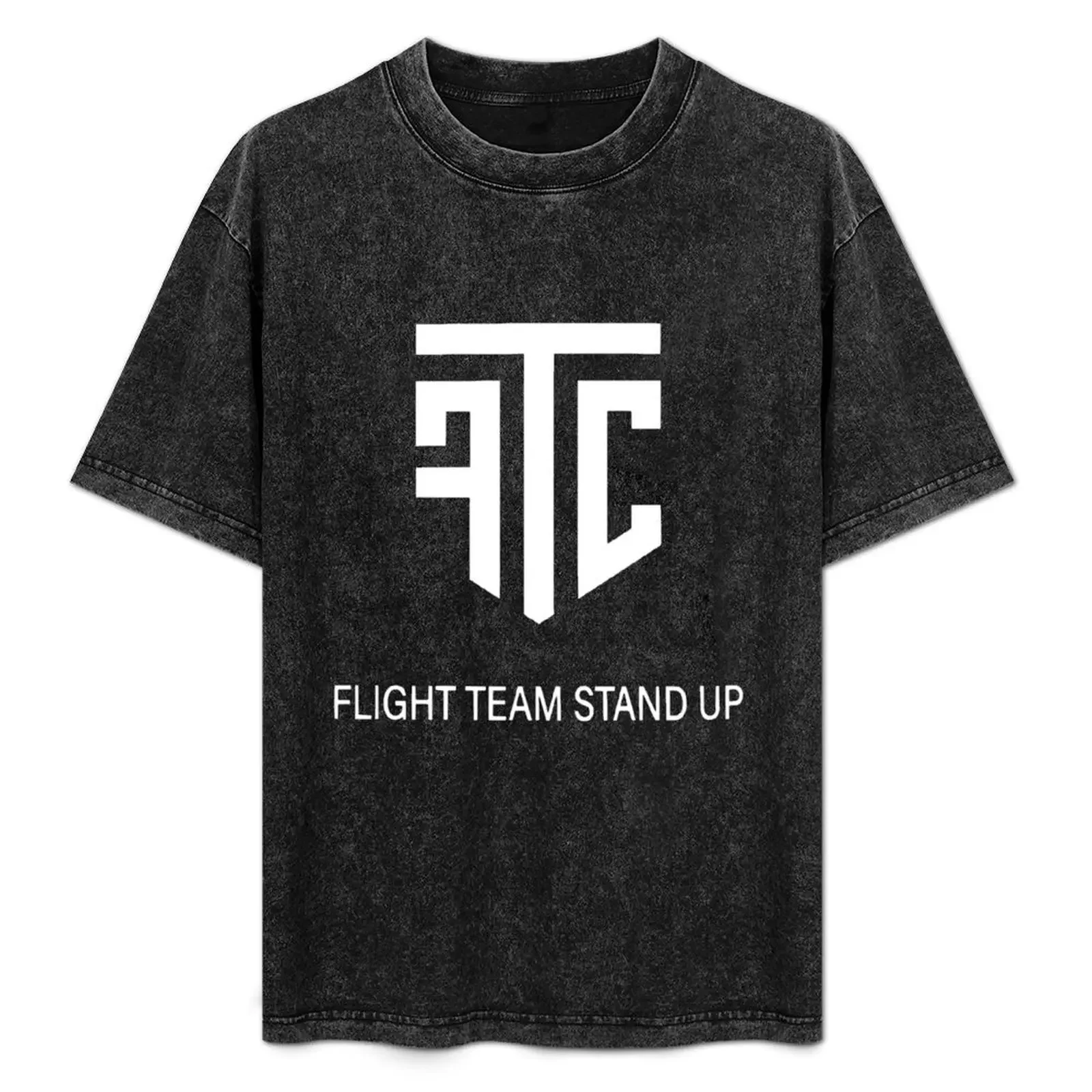 

Flightreacts Merch Flight Team Stand Up Ftc Logo Classic T-Shirt Thanksgiving Casual Tee