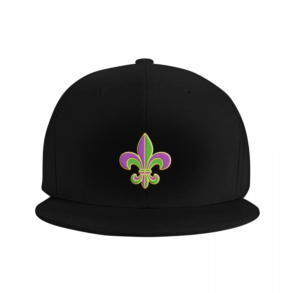 Fleur Di Lis Mardi Gras Fat Tuesday New Orleans Louisana Baseball Cap |-F-| Golf Cap Thermal Visor Girl Men's