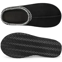 Crestar Women's Memory Foam Fuzzy Slippers New Genuine Suede Fluffy Slippers Women Men Cozy Warm House Shoes Indoor and Outdoor - Image 2
