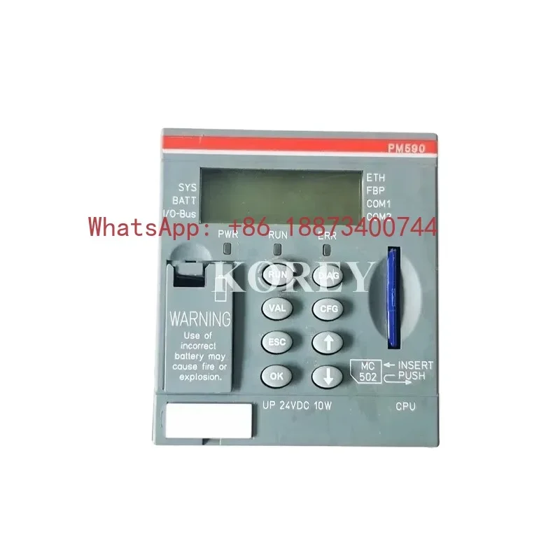 

PLC Module CPU Module PM590-ETH 1SAP150000R0271 Original Spot