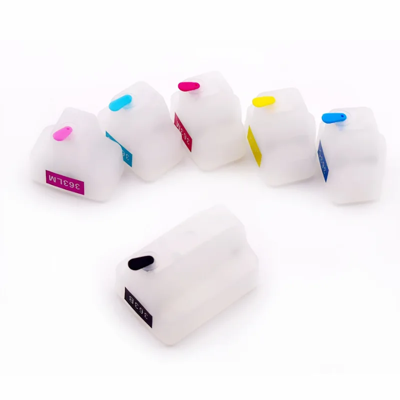einkshop Brand Refillable Ink Cartridge for HP 02 with Syrings For HP Photosmart C5180/C6280/C7280/C8180/D7160/D7260/D7360/D7460