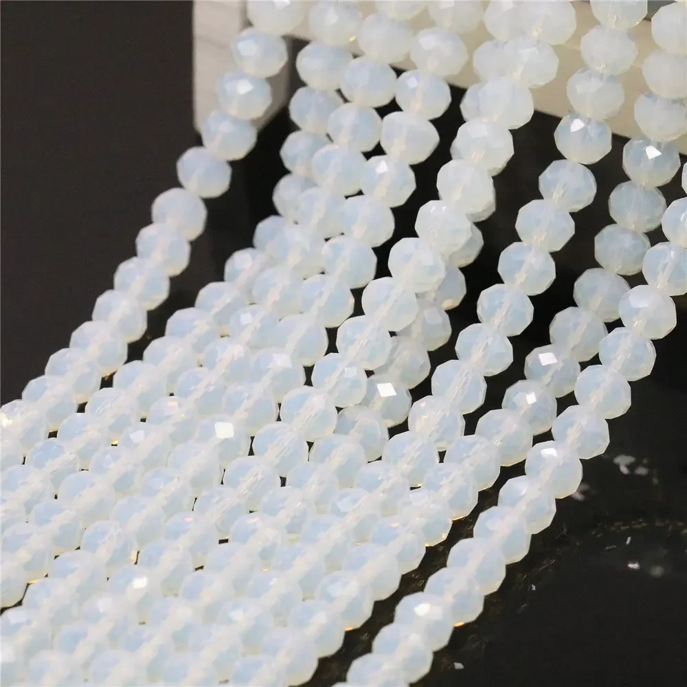 

68pcs 4X6mm Faceted Sri Lanka Moonstone Abacus Crystal Loose Beads Fashion Jewelry Semi-Precious Natural Stone Wholesale Price