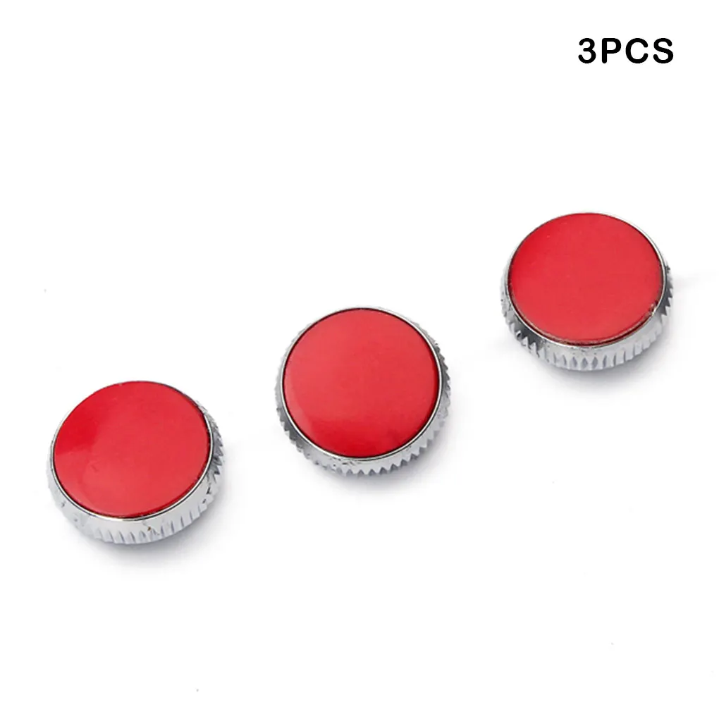 3x Saxophone Buttons Good Touch Decorative Instrument Keys C307 C308