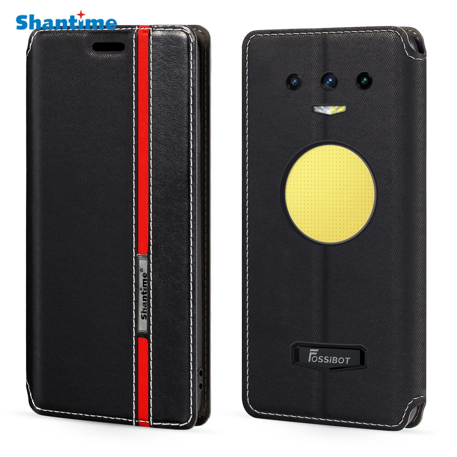 For Fossibot F102 Case Fashion Multicolor Magnetic Closure Flip Case Cover with Card Holder For Fossibot F102'S Fossibot F102S