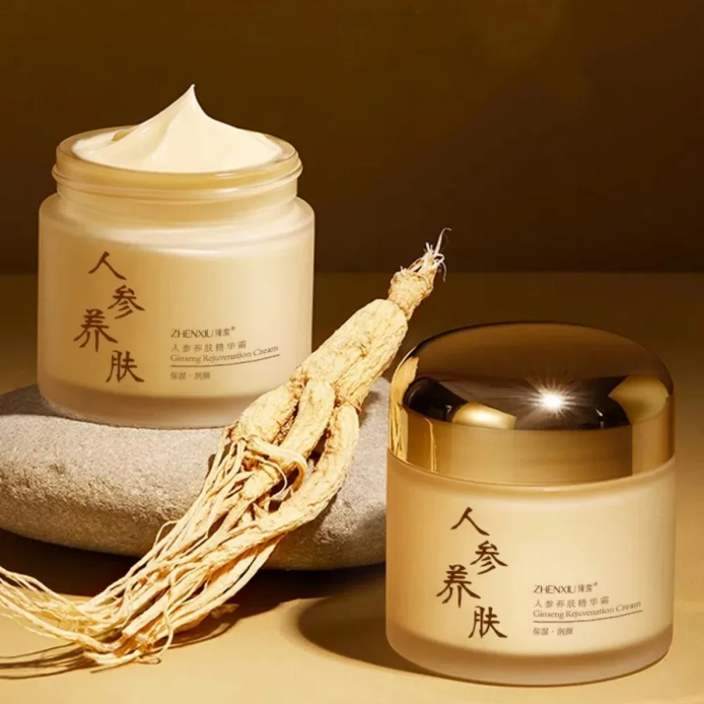 

New 60g Ginseng Face Cream Smooth Brightening Moisturizer Cream Anti-Aging Radiant Skin Essence Cream Facial Skincare