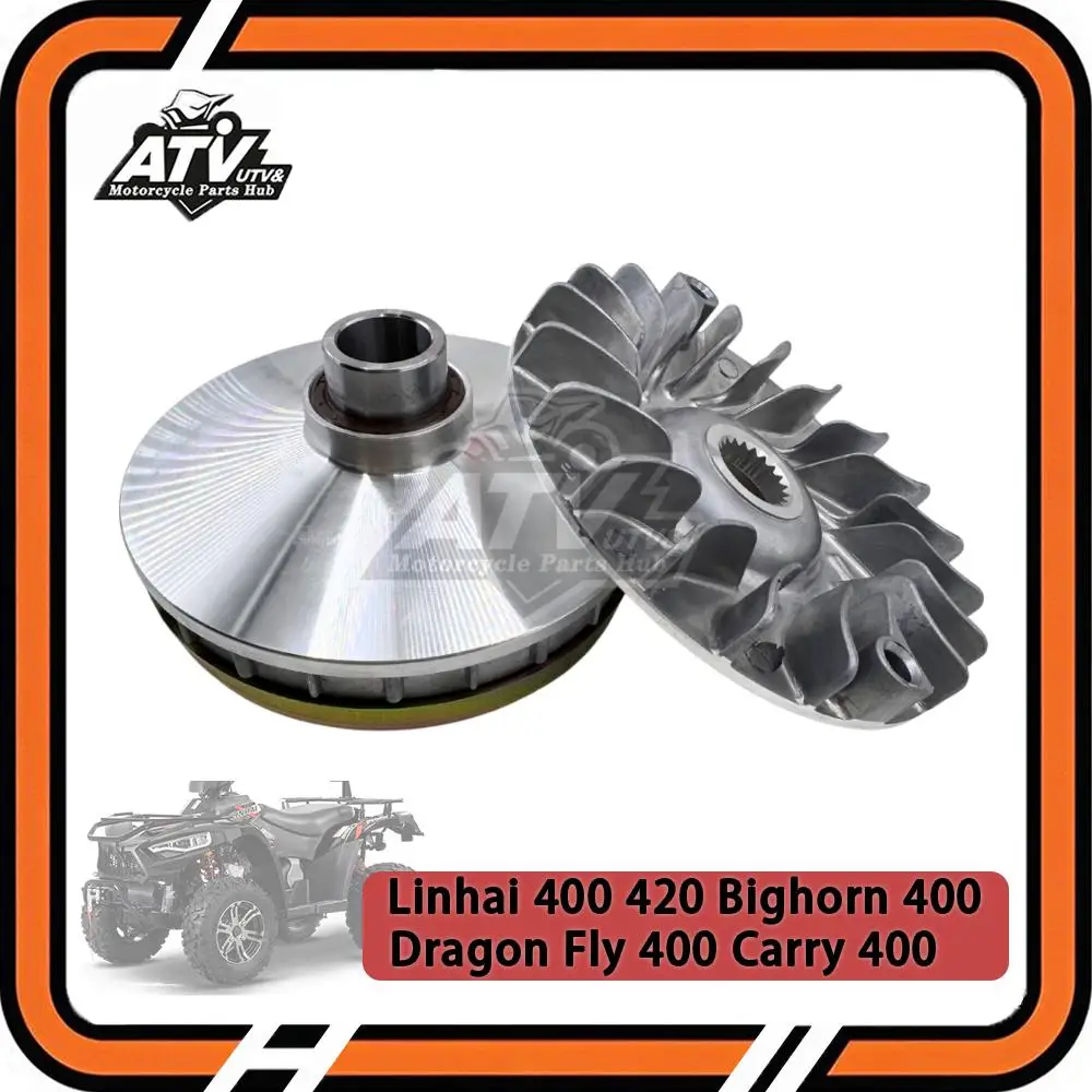 

132mm 20 Tooth Primary Front Clutch Drive Variator Clutch Assembly 27254 For Linhai 400 ATV QUAD GO KART Linhai Code 27254