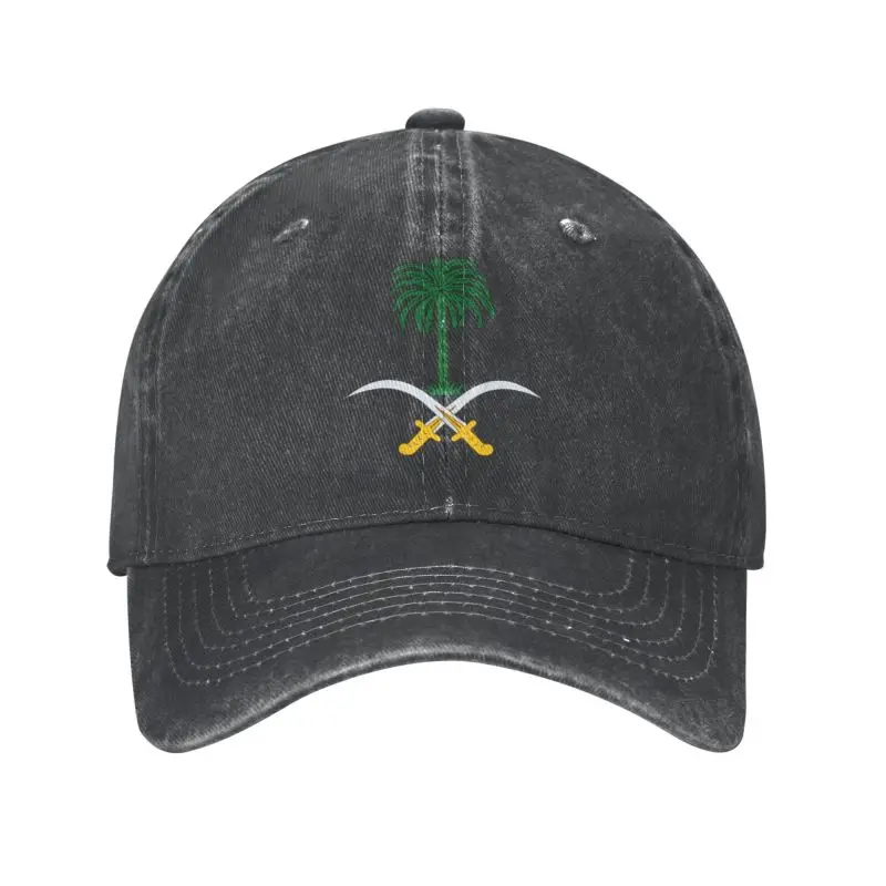 

Personalized Cotton Emblem Of Saudi Arabia Baseball Cap Men Women Adjustable Dad Hat Streetwear