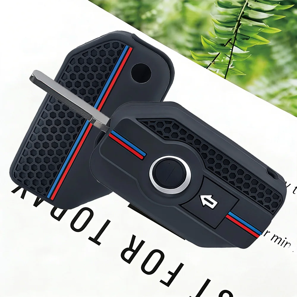 Silicone Remote Key Fob Keychain Ring Shell Case Cover Holder For BMW K 1600 B GT GTL R 1250 GS Adventure S1000 R XR 2021 2022