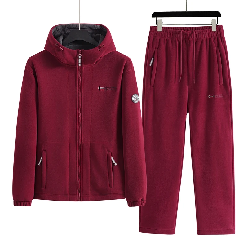 

Высококачественные, модные, стильные, универсальные, модные деловые и повседневные товары для покупок, новый теплый комплект из флиса Opal.