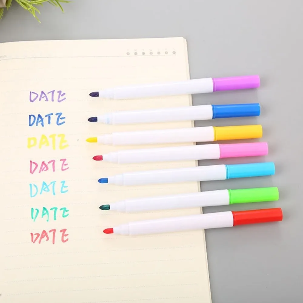 

5/8 Colors Art Painting Markers Pens Erasable Colorful Whiteboard Marker Water-based Graffiti Multicolor Markers Pens Set School