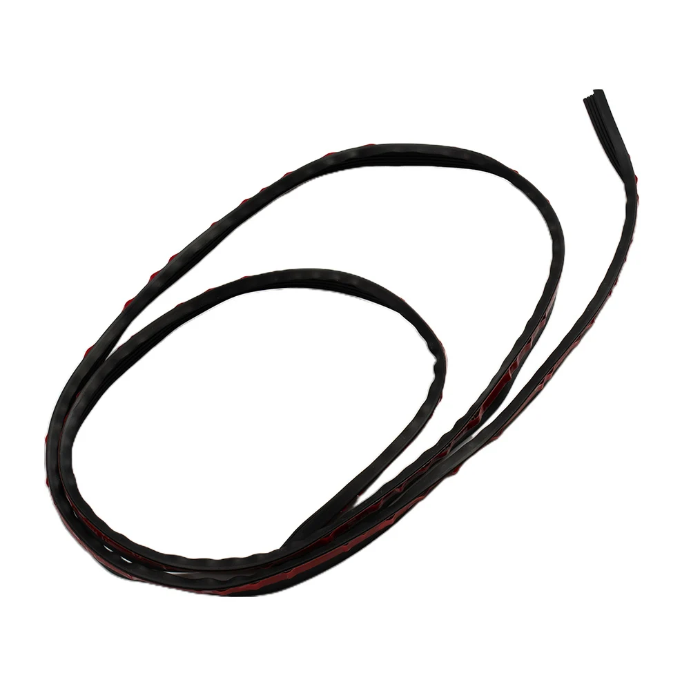 2M V Groove Rubber Weatherstrip Seal Strip for Car Casement Door Glass For Edge to Reduce Wind Noise and Vibration
