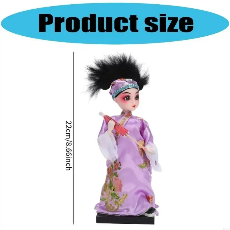 Elegante scultura bambole opers Pechino per i decori cinesi tradizionali Gift HX6C HX6C