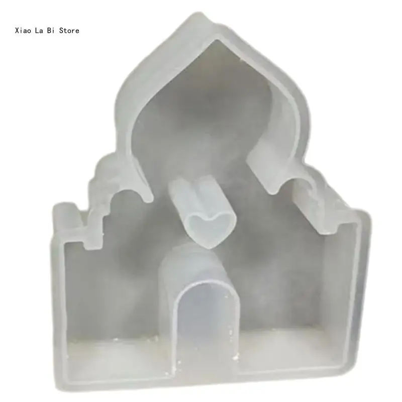 Delicate Tower Silicone Mold Unique Artworks and Handmade Gifts Creative Silicone Mold for Making Soaps Decorations