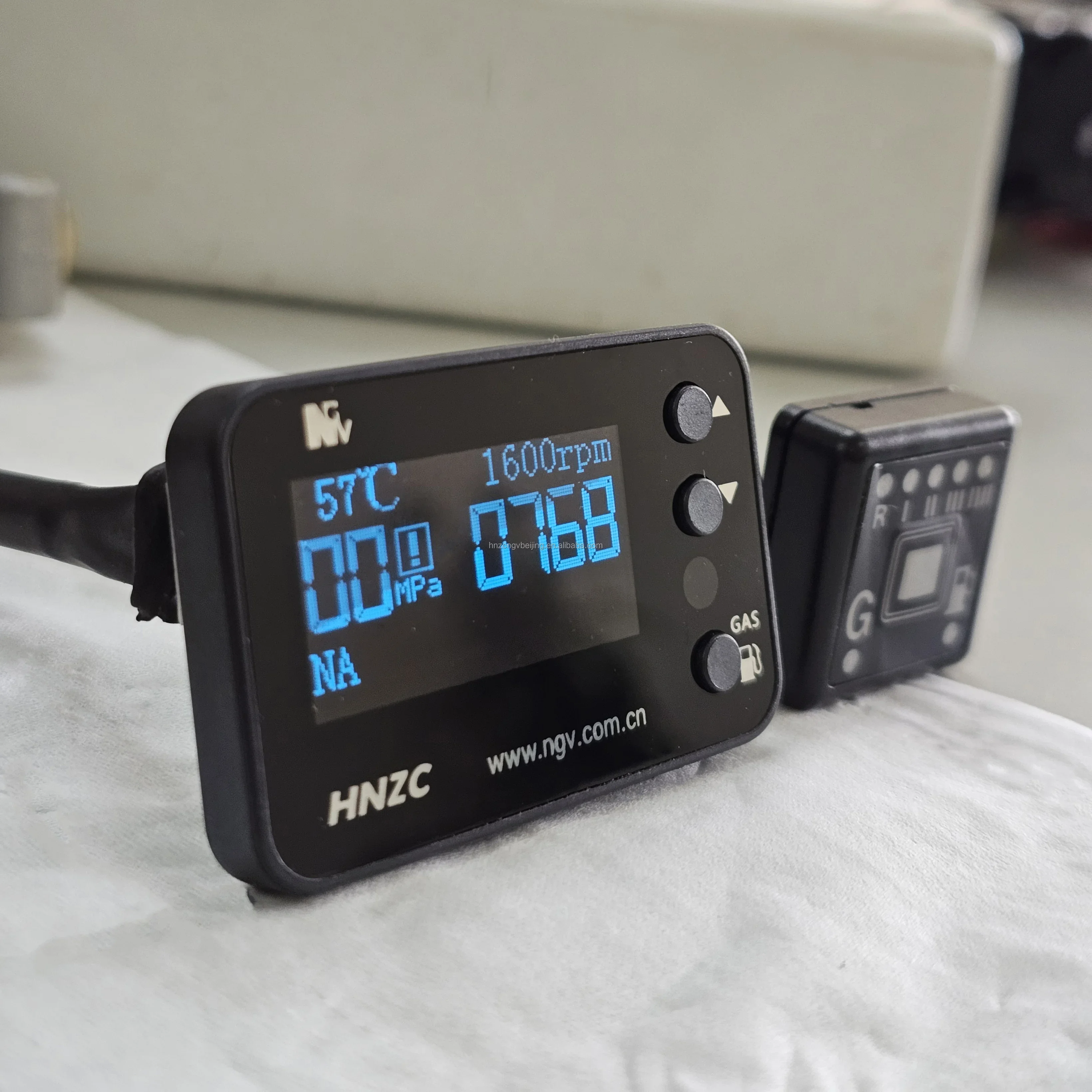 The Digital Display Switch for CNG and LPG Vehicles, Replacing the Button Switch