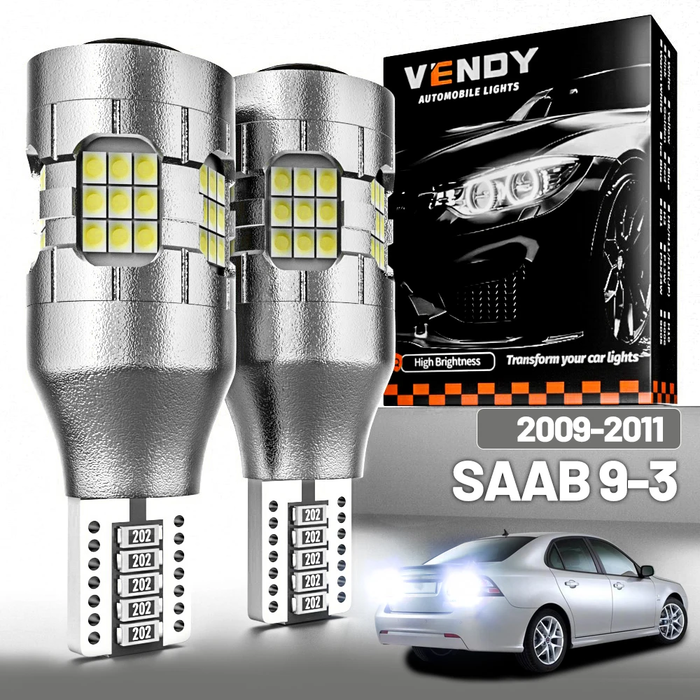 2 Stück LED Rückfahrlicht für SAAB 9-3 Backup Lampe 2009 2010 2011 Canbus Zubehör