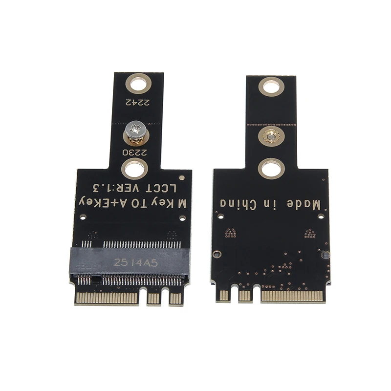 M.2 WiFi Wireless Network Card A+E KEY for 2230 2242 NVME Hard Drive M.2 NGFF SSD Adapter Card