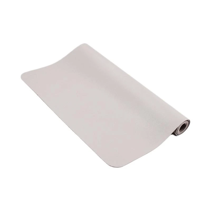 

D7YC Desk Writing Pad Office Accessories Leather Texture for Keyboard and Mouse