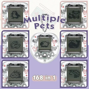 Herzform Elektronische Haustiere Spielspielzeug, virtuelle Tamagotchi nostalgisch, virtuelle Cyber -digitale Tiere Kinder, Weihnachtsgeschenke 8 Hauptverkäufe neuer Tamagotchi - №6