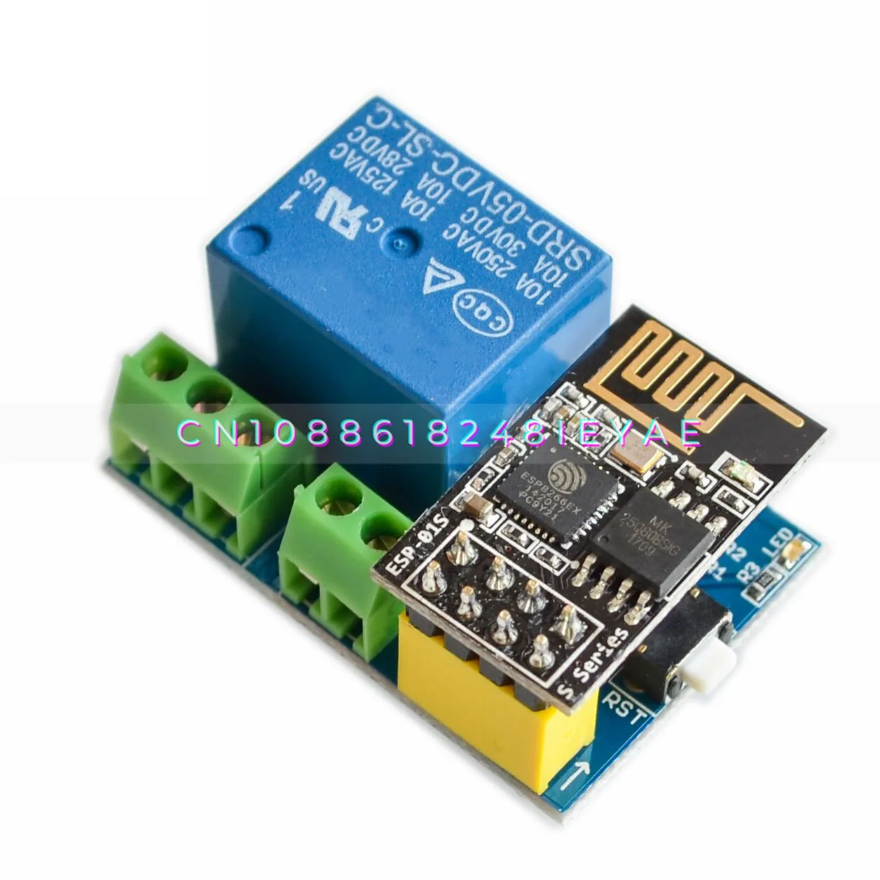 ESP8266 ESP-01S Relay Module, Relay WIFI Smart Socket, Plus ESP-01S