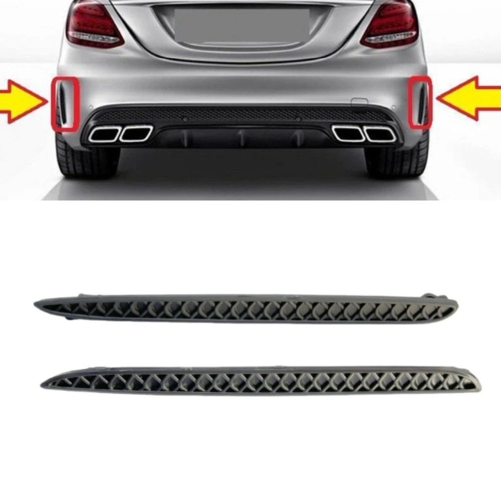 Rear Bumper Vent Grille A2058850053 A2058850153 for Mercedes-Benz C-Class Class W205 C200 C300 C350 2015-2018