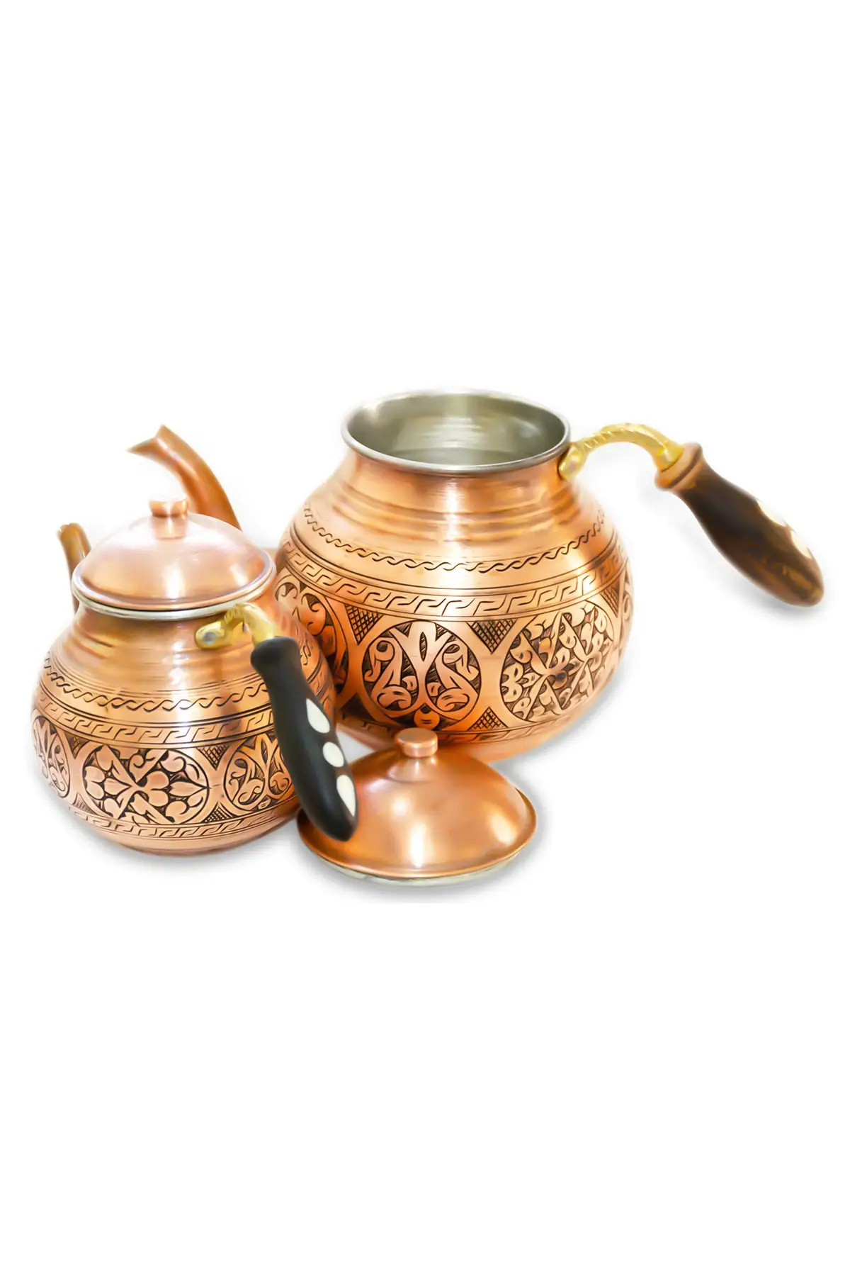 

DOLBOVI Tea Stream hand processing copper teapot Cooper Tea Pots Handmade