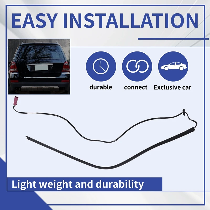 For Mercedes-Benz M Class W164 ML Car Boot Door Anti-Pinch Strip Tailgate Seal Sensor