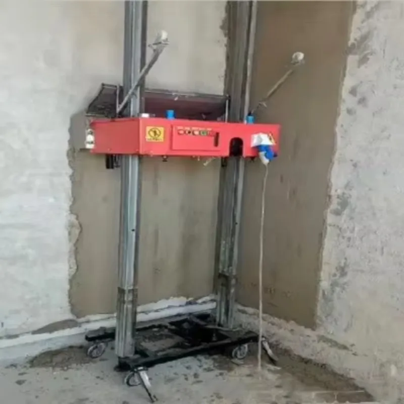 New Technology Automatic Wall Cement Rendering Plastering Machine Concrete Machinery for Sale
