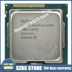 Processeur Int@l Xeon E3 1270 V2 1270V2 d'occasion,3.5GHz,LGA 1155,8 Mo,SR0P6