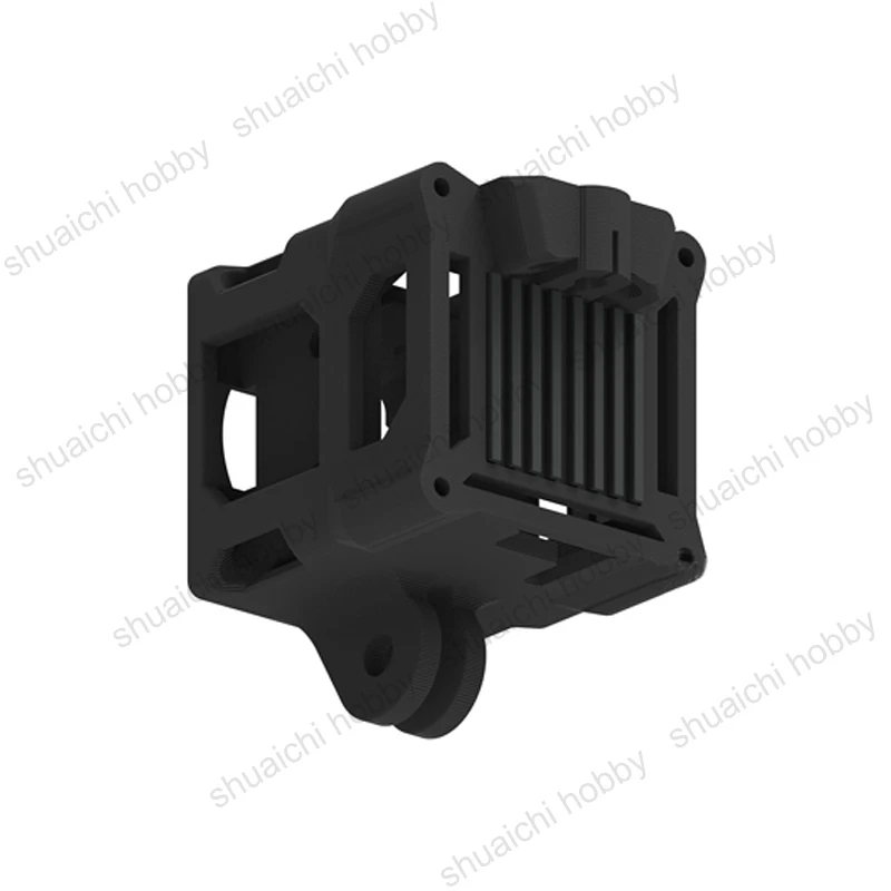1Set For DJI O4 Pro Camera Mount Integrated Quick-release Kit with Aluminum Alloy Heat Sink TPU/PETG 3D Printed Modified Parts