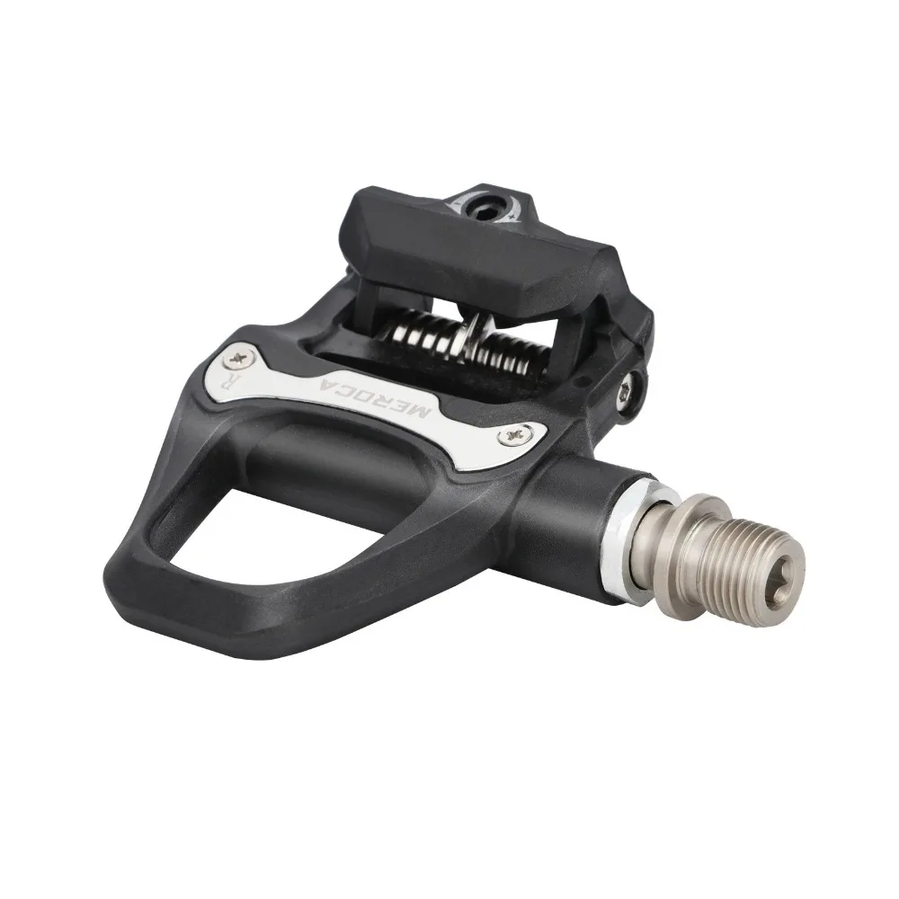 MEROCA R26 Road Bike Pedal SPD SL System Cycling Bearing Cleats Bicycle Locking Pedals Nylon Clipless Pedal Bicycle Accessories