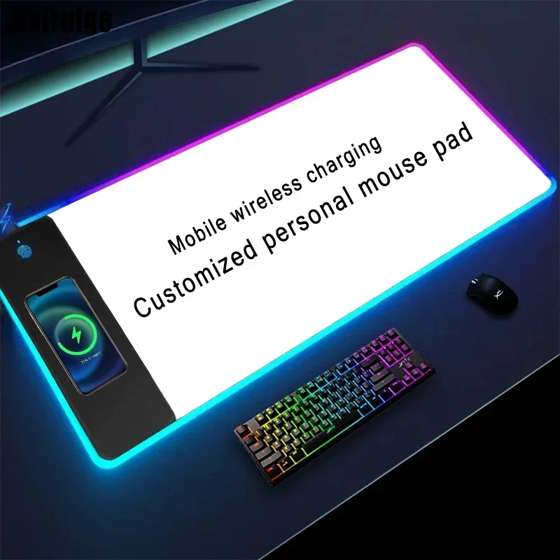 XGZ Kablosuz Şarj Mouse Pad Rgb ÖZELLEŞTIRILMIŞ Mousepad Oyun Kurulum Aksesuarları Diy sümen Masa Klavyeleri Dropshopping