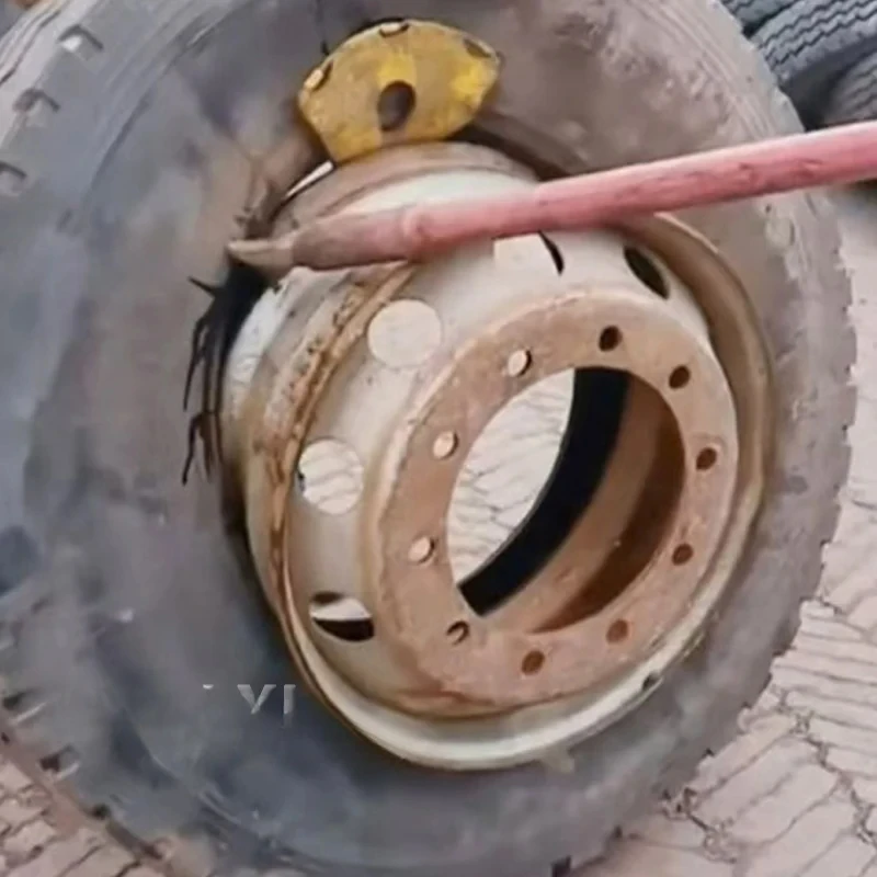 6 Set Piede di porco lungo per pneumatici multifunzione 1.2M Strumento di sostituzione dei pneumatici Barra di leva per auto Piede di porco resistente JC-BT001 Strumenti per la rimozione manuale