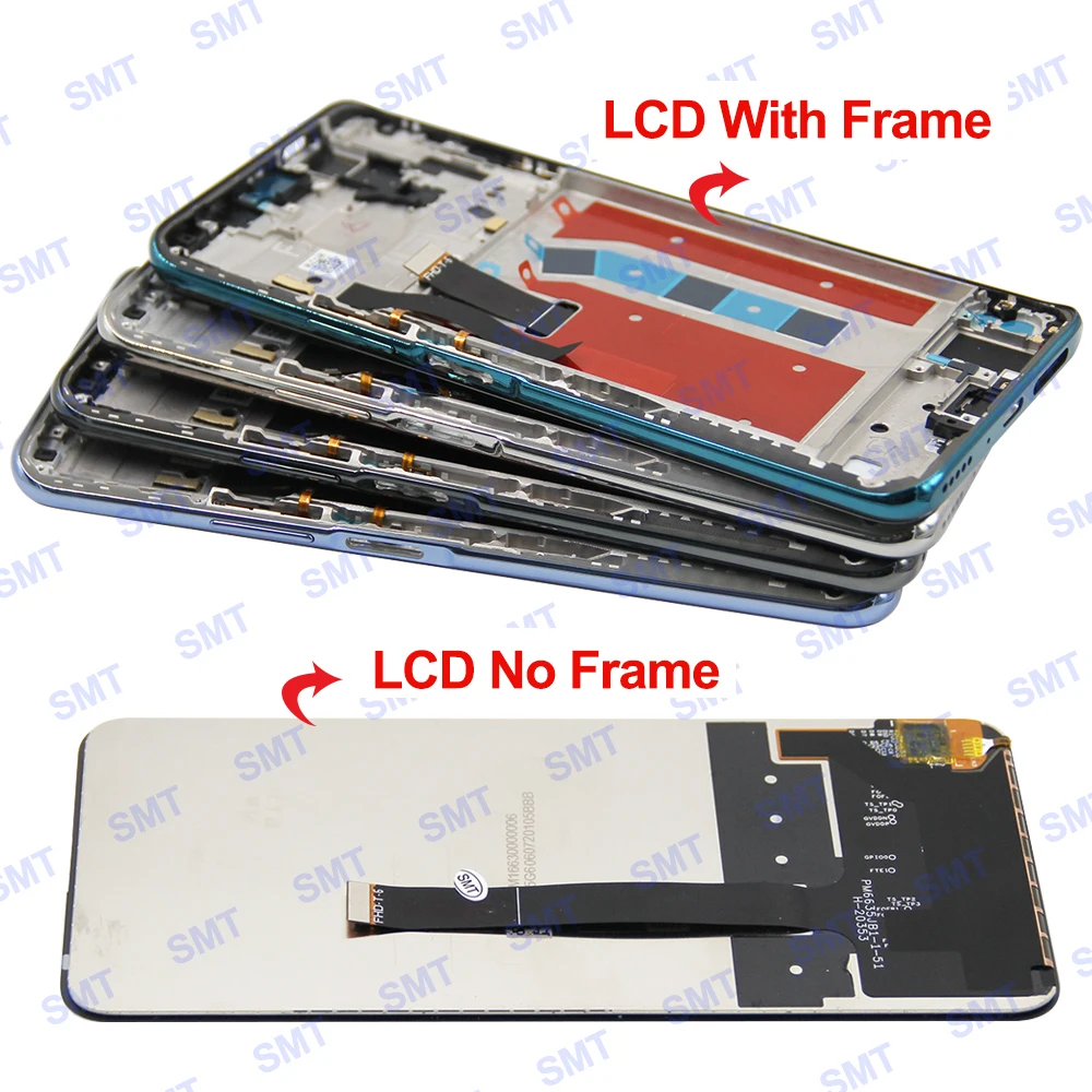 6.6 inch For Huawei Y9A LCD FRL-22, FRL-23, L22, L23 Display Touch Screen Replacement For Honor X10 5G TEL-AN00 Display