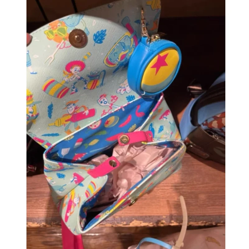 Новый Loungefly Disney Parks, игрушка, летний мини-рюкзак и кошелек для монет, детский милый рюкзак для девочек, уличная сумка для отдыха, подарок