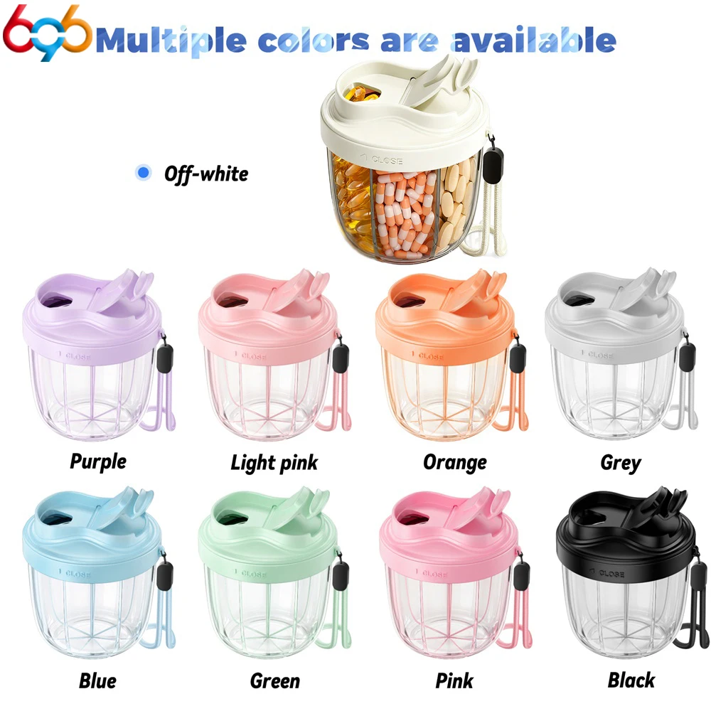 7 Grids Large Pill …