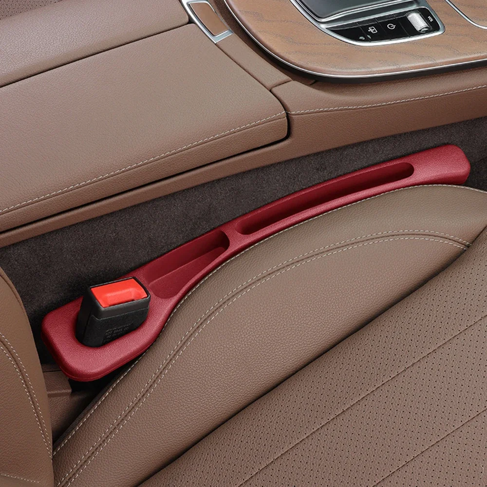 2pcs For Nissan Juke F15 F16  Car Seat Gap Filler Side Seam Plug Strip Styling Seat Gap Leak-proof Filling