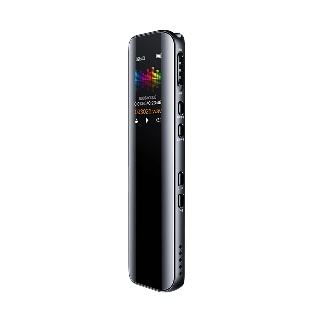 Vandlion V39 Pen Audio Recorder Digital Voice Activated Dictaphone MP3 Player Noise Reduction TFT Colorful Screen