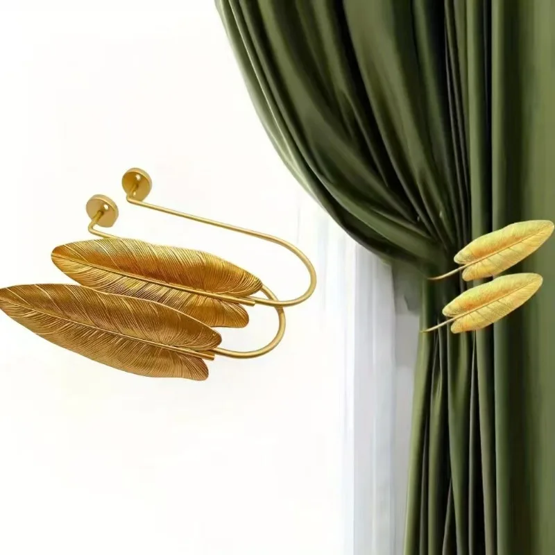 U Shaped Curtain Hook No Tie Band Wall Hook Living Room Villa Curtain Hook Hanging Ring Hook Style Home Accessories Curtain Clip