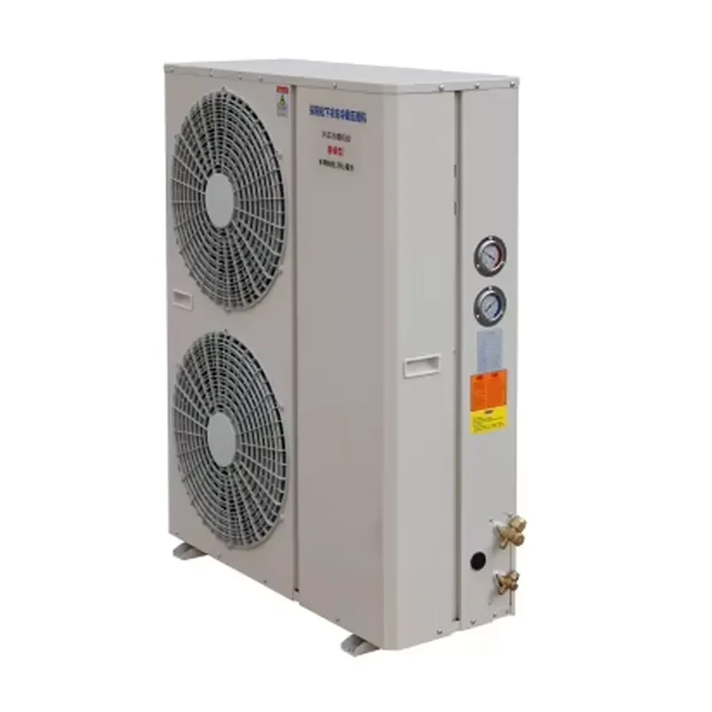 Copeland 5HP Scroll Compressor R-404A Low Temperature All-in-One Condensing Unit for Cold Storage Warehouse Cooling System