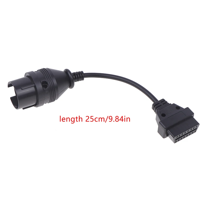 1 Pcs Truck Diagnostic Adapter Cable 38 Pin To OBD OBD2 16 Pin Female Diagnostic Adapter For Heavy Duty Trucks