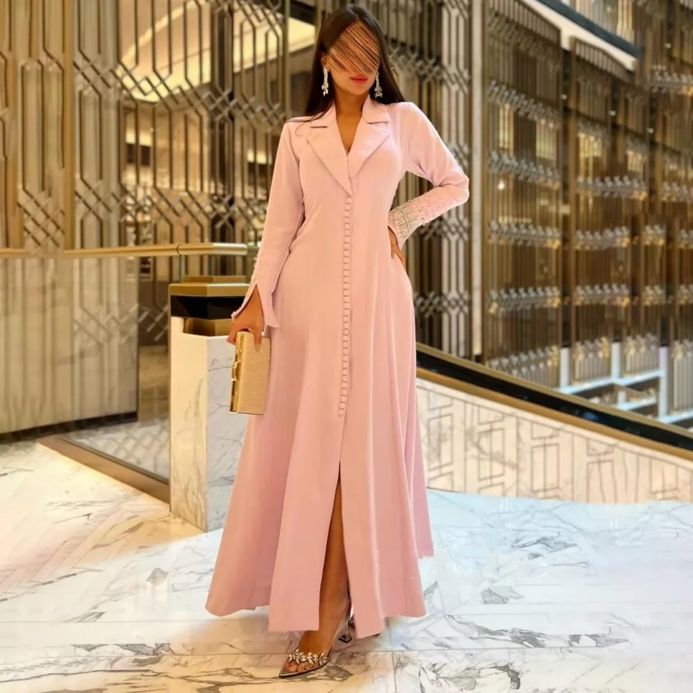 

Customized Exquisite V Neck Mermaid Evening Dress Charming Ruffles High Split Prom Dress Full Sleeve Party Gown вечернее платье